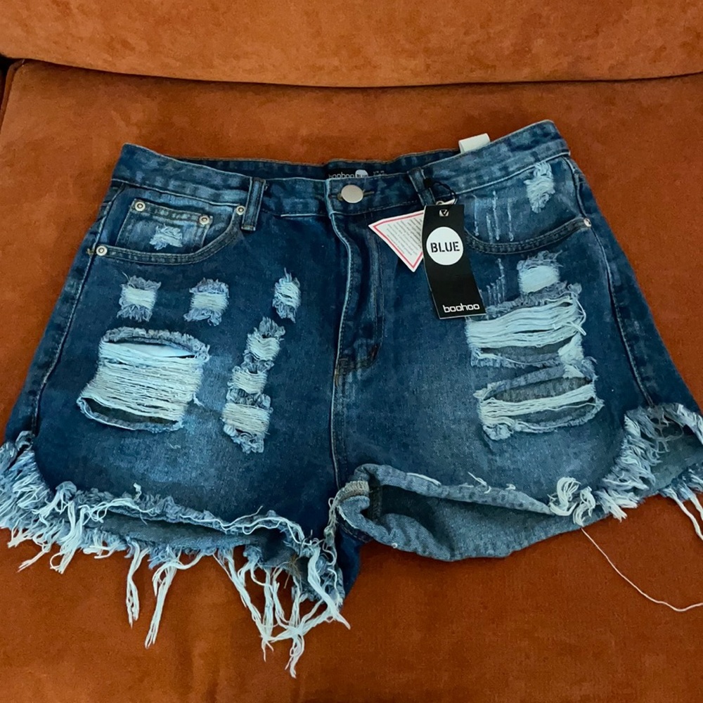 Jean shorts! NEVER WORN!